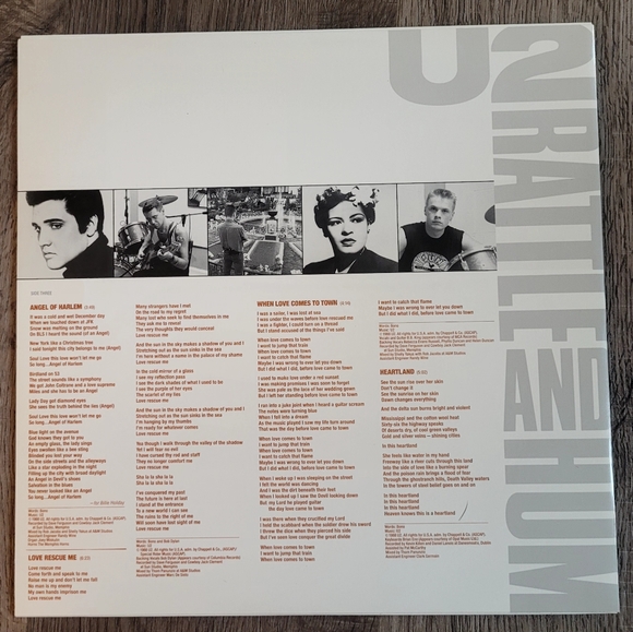 Rattle and Hum Vinyl U2 - Picture 8 of 11